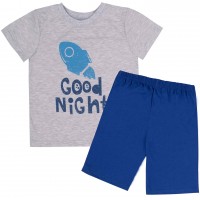 Pižama berniukui trumpomis rankovėmis Good Night